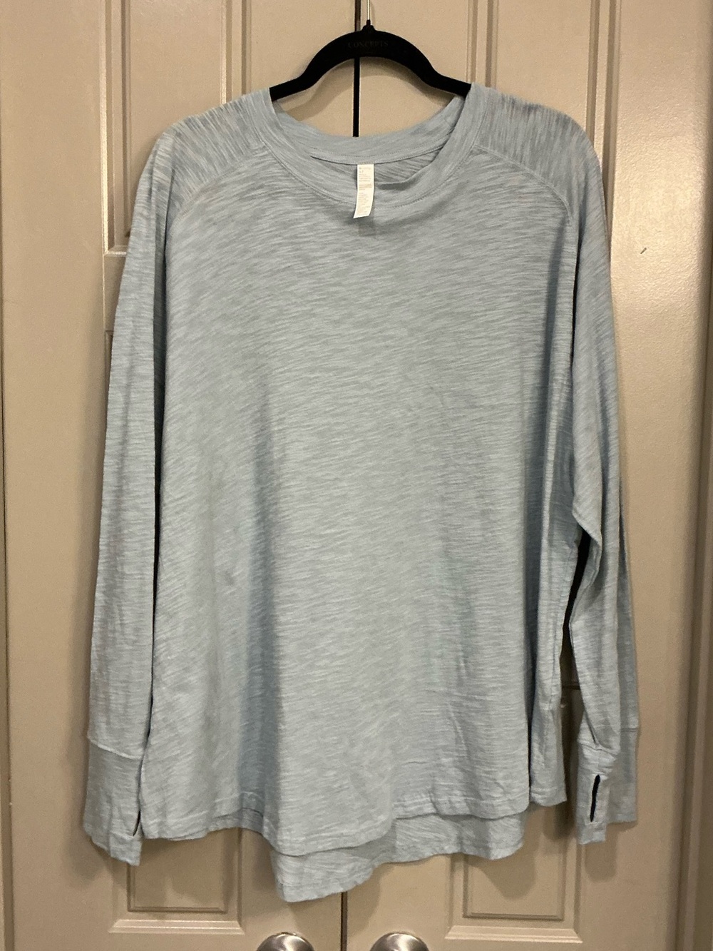 Zella Blue Long Sleeve Athletic Top Size XL